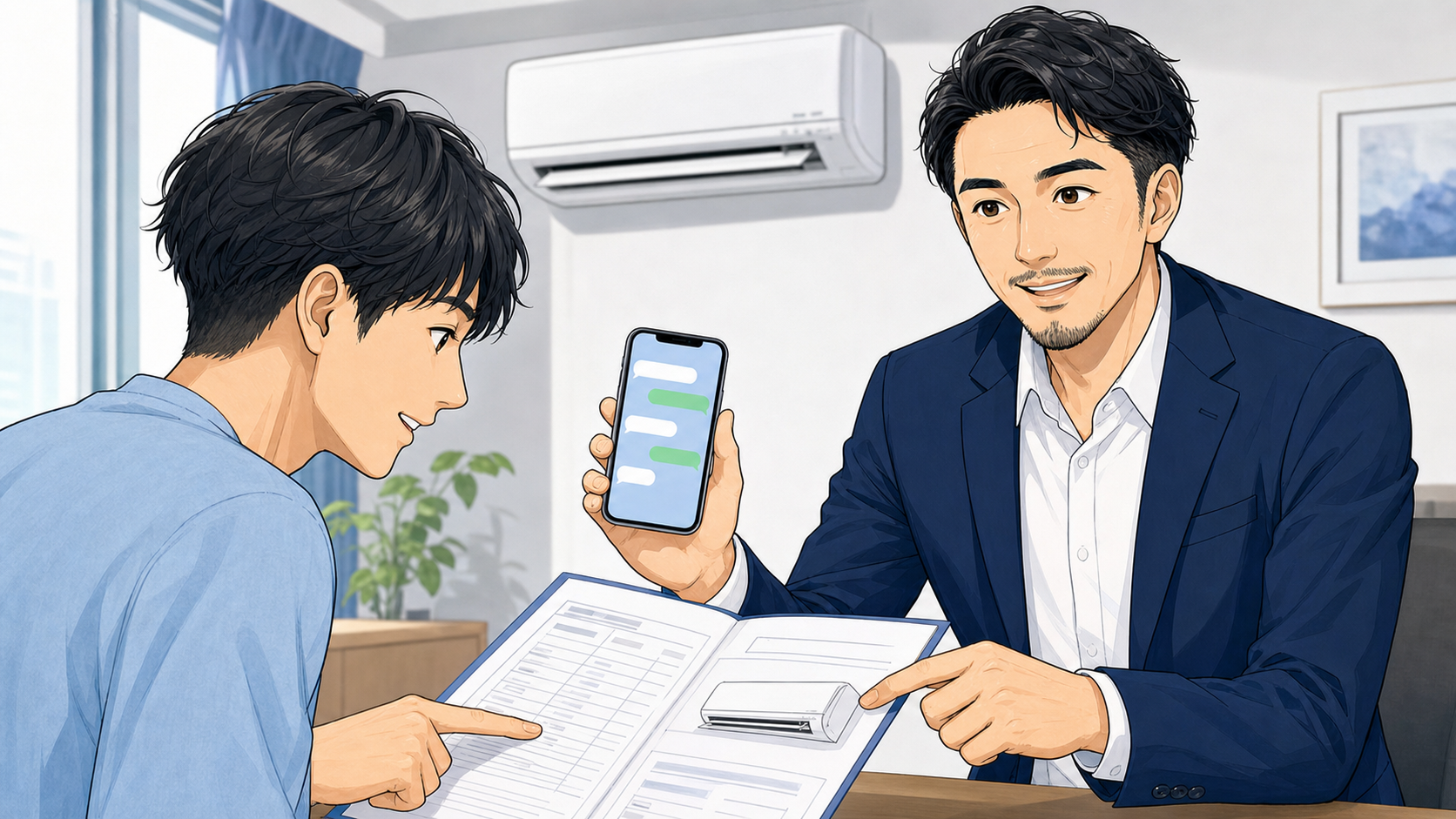 物件GOのLINE部屋探し相談